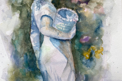 Mortimer-Arlene-Garden-Sentinal-Watercolor-13x16