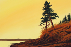 Appleton-Chuckanut-Shoreline-Sunset-acrylic-16x20